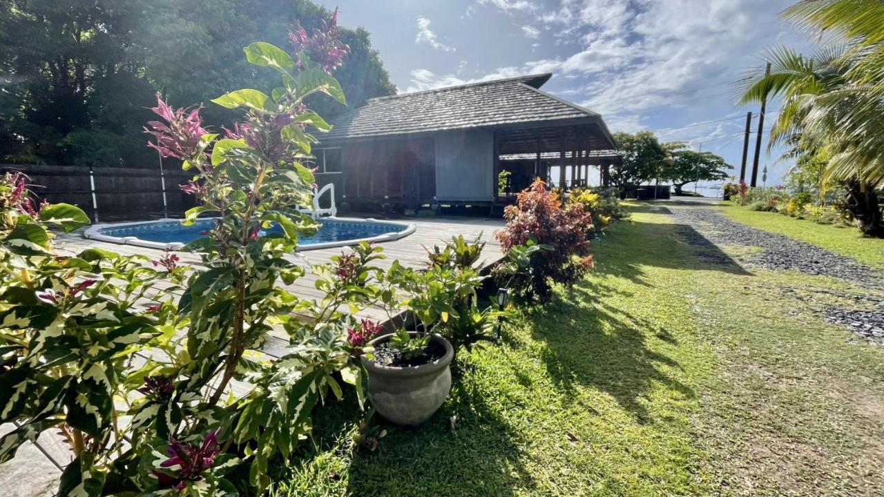 Raiatea - Orion Hoe Bungalow ウツロア エクステリア 写真