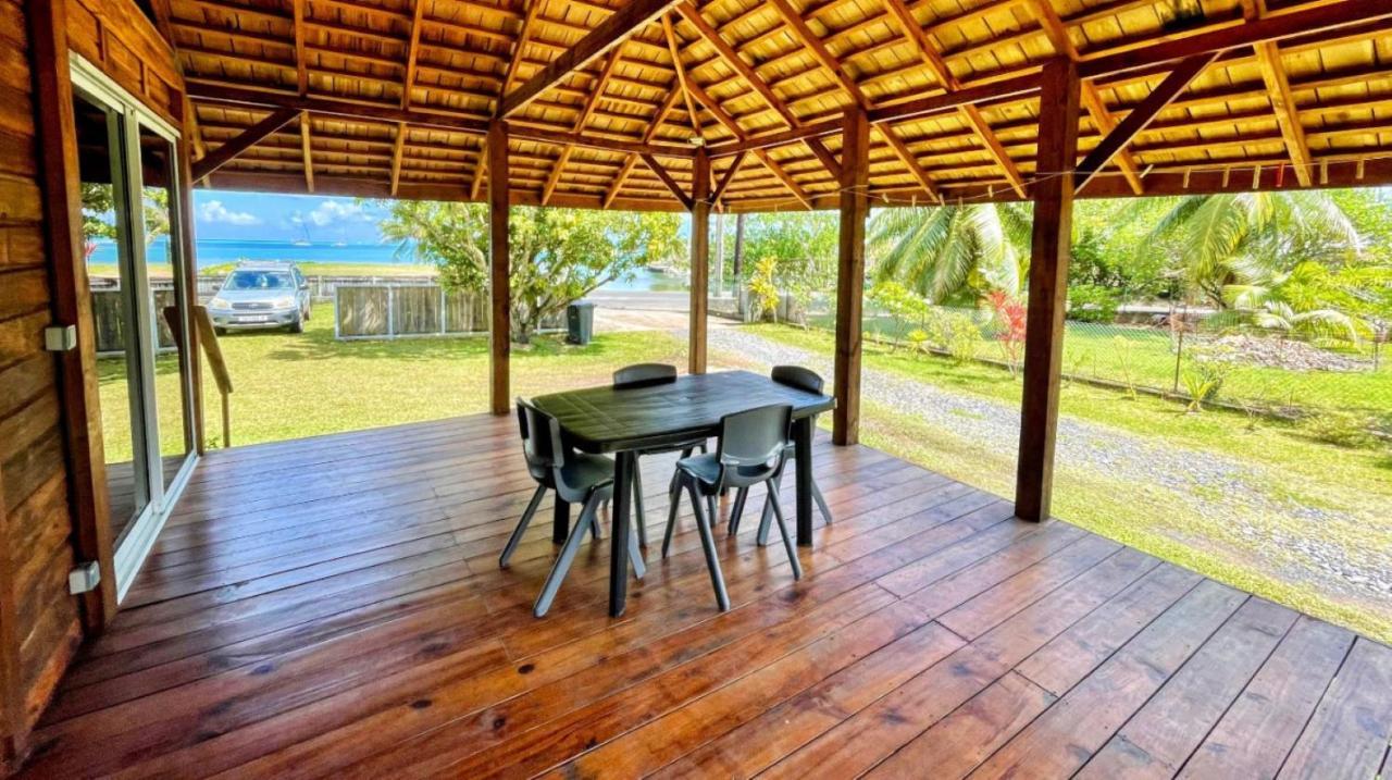Raiatea - Orion Hoe Bungalow ウツロア エクステリア 写真